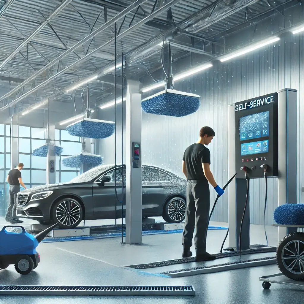 Self Servis Temizlik Makinesi Kurulum Adımları