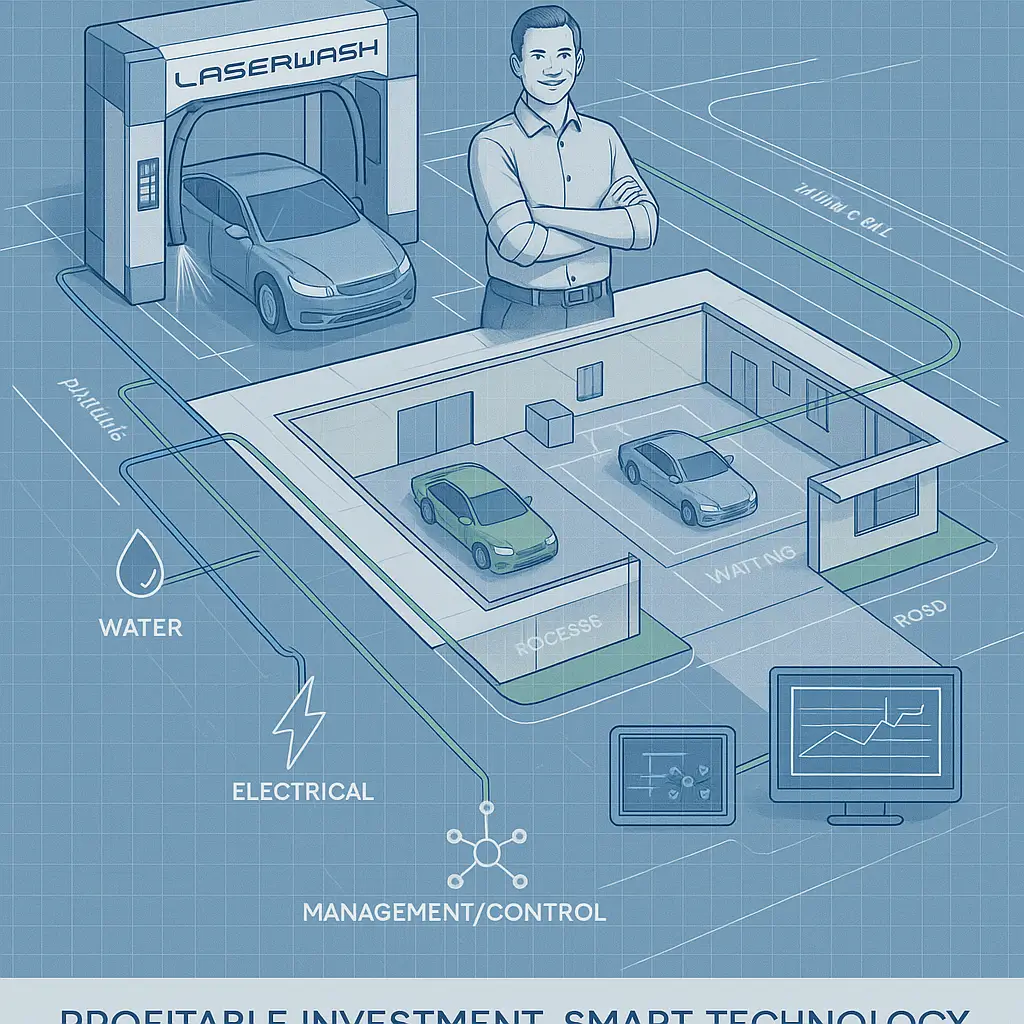 LaserWash ile Oto Yıkama İşletmesi Kurmak: Teknik Detaylar ve Kurulum Süreci