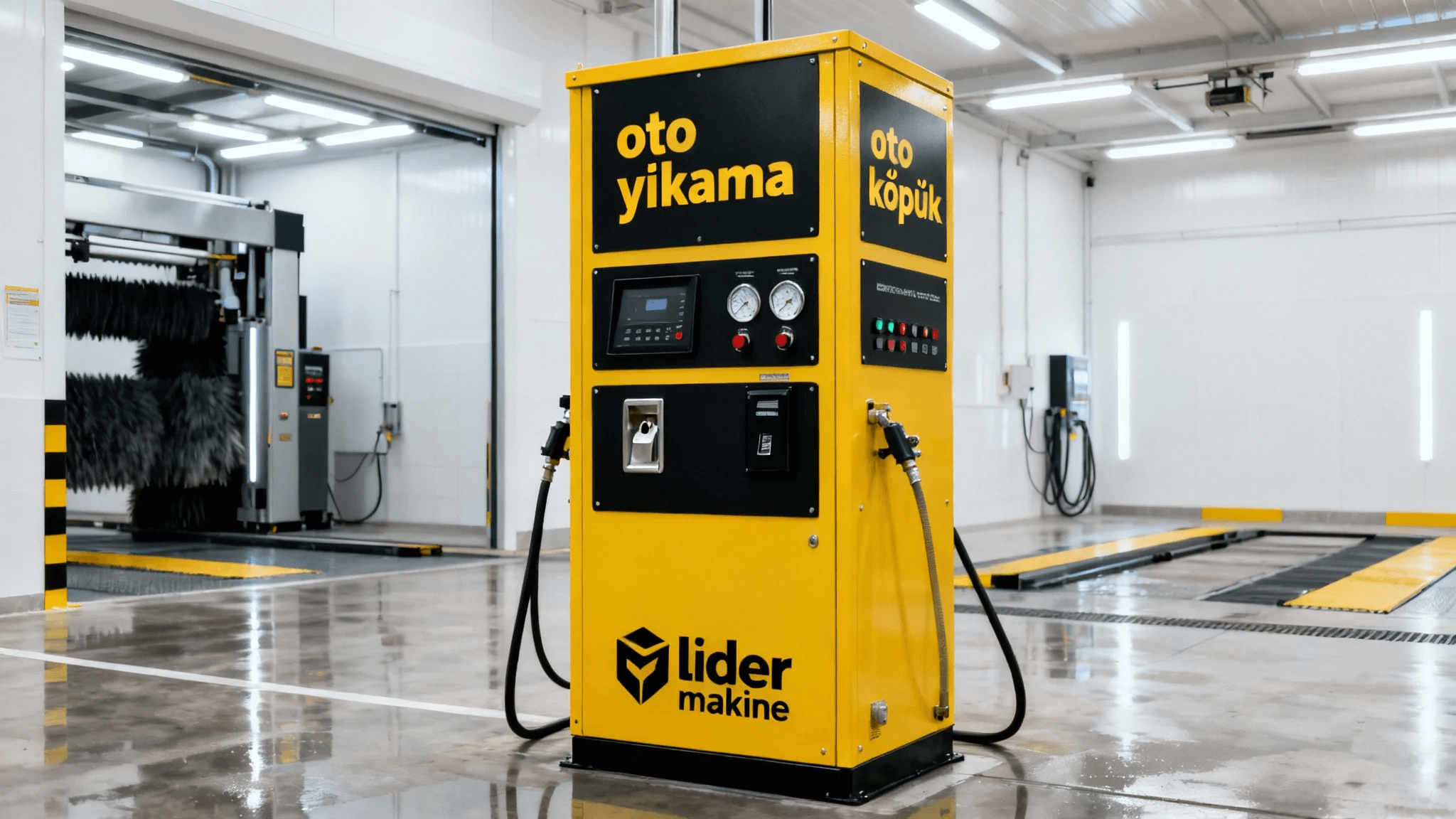 Köpük Yıkama Makinesi